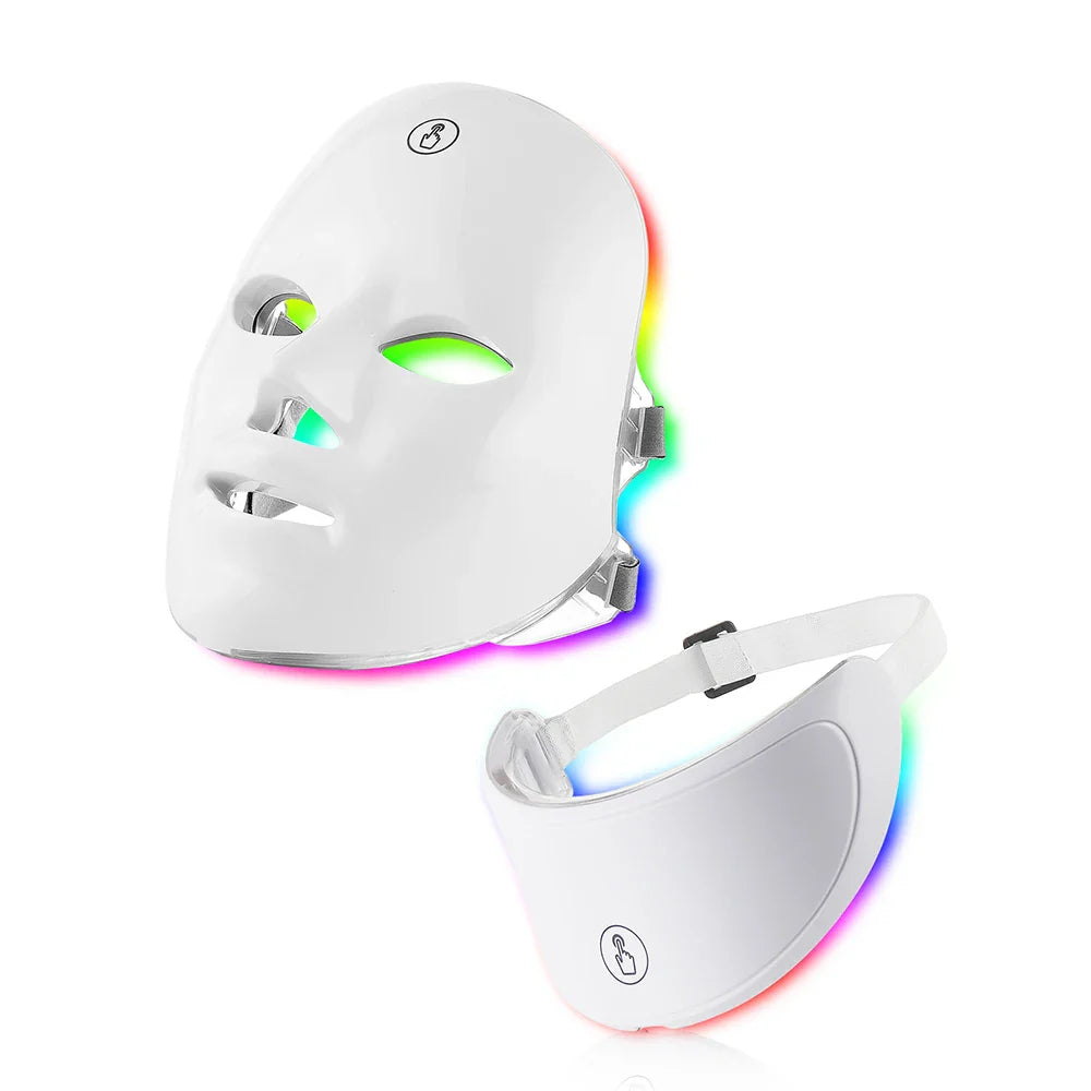 7-Color LED Light Therapy Facial Mask – Full Spectrum Skin Rejuvenation