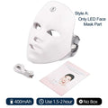 7-Color LED Light Therapy Facial Mask – Full Spectrum Skin Rejuvenation